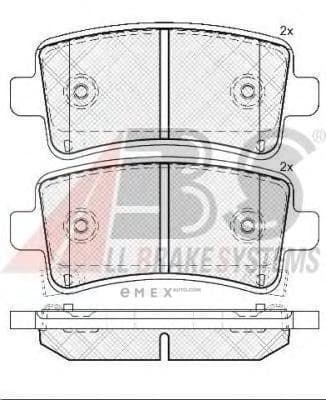 OEM Brake Pads/ABS 37729