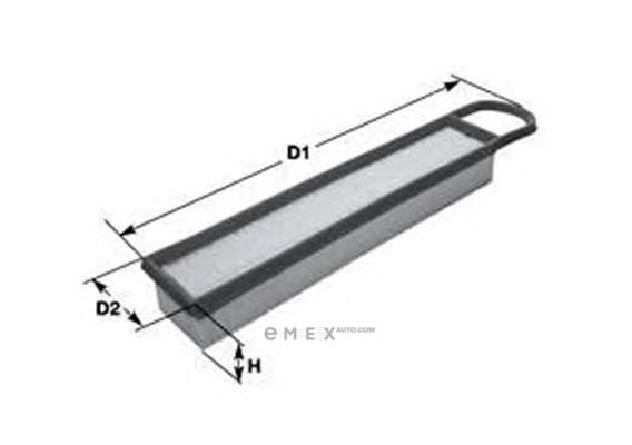 OEM FILTER ASSY, AIR ELEMENT 153071760224