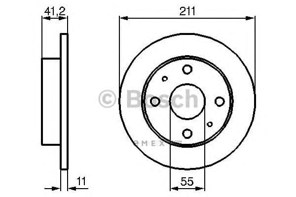 OEM BREMSSCHEIBE 0986479119