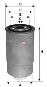 OEM FILTER ASSY, FUEL PUMP S4H2ONR