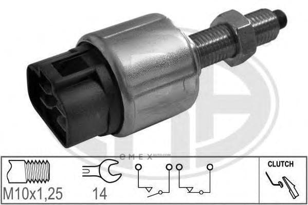 OEM SWITCH ASSY, BACK-UP LAMP 330701