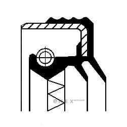 OEM SEAL RING 01032384B