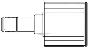 OEM VELOCITY JOINT 1K0498103C