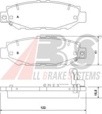 OEM Brake Pads/ABS 36921