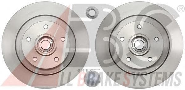 OEM Brake discs + Bearing/ABS ring 18152C