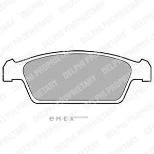 OEM BRAKE PAD AXLE SET LP1100