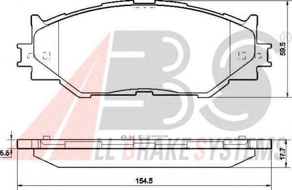 OEM Brake Pads/ABS 37547