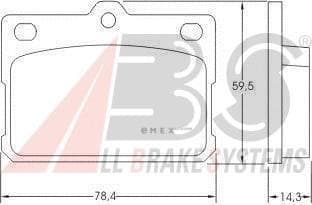 OEM Brake Pads/ABS 36072