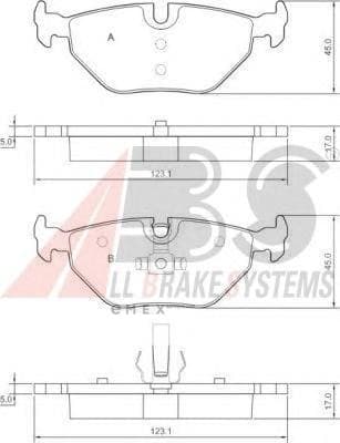 OEM Brake Pads/ABS 37267