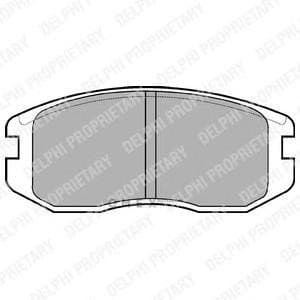 OEM BRAKE PAD AXLE SET LP736