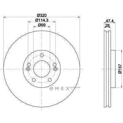 OEM MDC2343