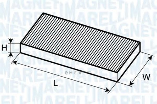 OEM FILTER ASSY, AIR ELEMENT 350203061740