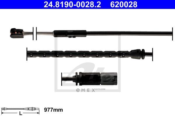 OEM SENSOR ASSY, BRAKE PAD WEAR 24819000282