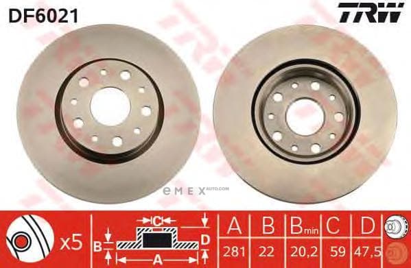 OEM DF6021