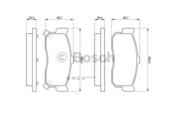 OEM SBB NISS.MAXIMA,ALMERA,PRIME 0986461144