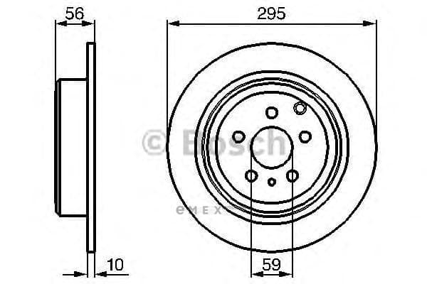 OEM BREMSSCHEIBE 0986478435