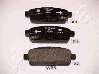 OEM PAD KIT, DISC BRAKE 510WW05