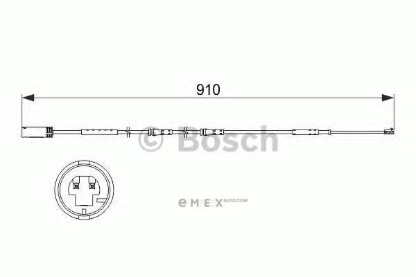 OEM BRAKE WEAR SENSOR FRT-R60 1987473522