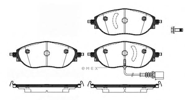 OEM BRAKE PAD 147001