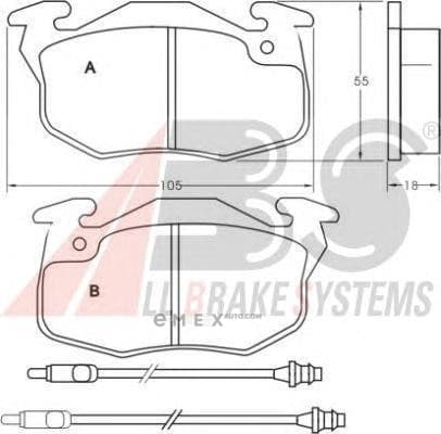 OEM Brake Pads/ABS 36766