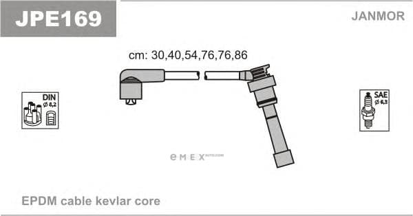 OEM WIRES FOR SPARK PLUGS JPE169