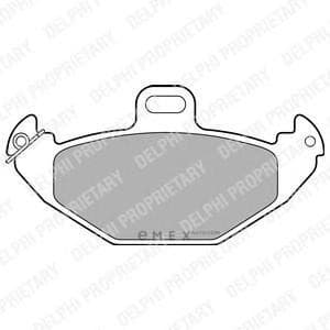 OEM BRAKE PAD AXLE SET LP1252