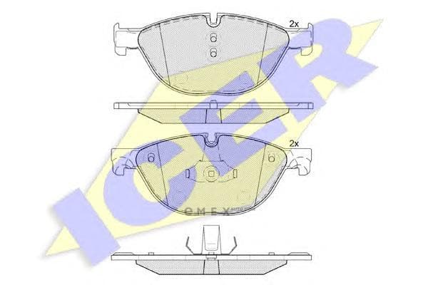 OEM BRAKE PAD FR BMW F01 181961