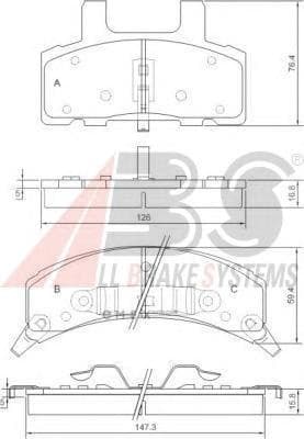 OEM Brake Pads/USA 38369