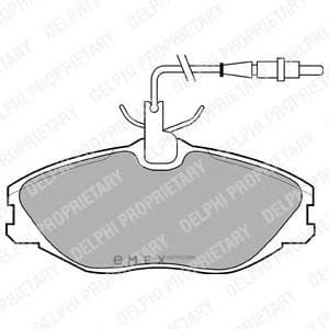 OEM BRAKE PAD AXLE SET LP986