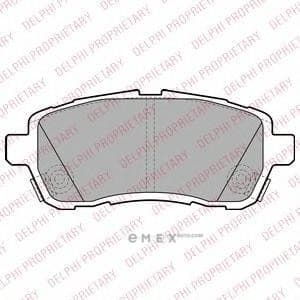 OEM PAD KIT, DISC BRAKE LP2306