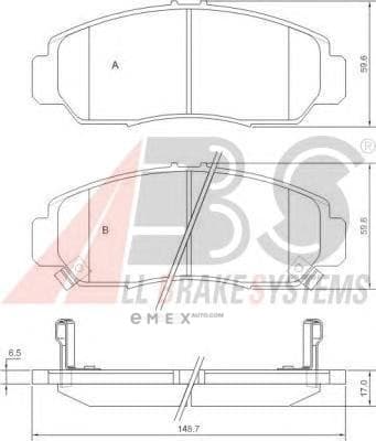 OEM Brake Pads/ABS 37312