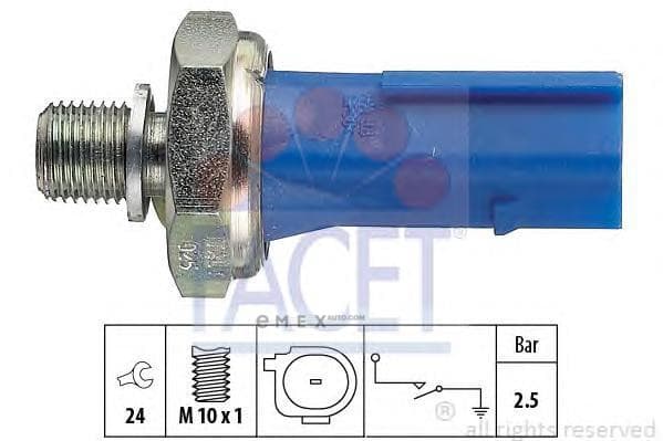 OEM SENSOR ASSY, OIL PRESSURE 70192