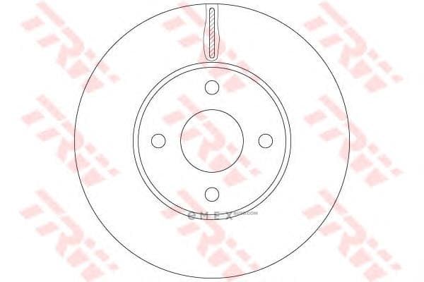 OEM BRAKE ROTOR DF6520