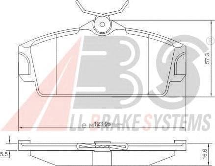 OEM Brake Pads/ABS 37046