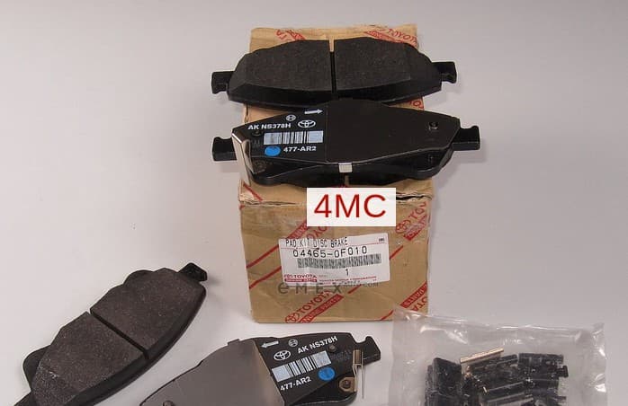 OEM PAD KIT, DISC BRAKE 044650F010