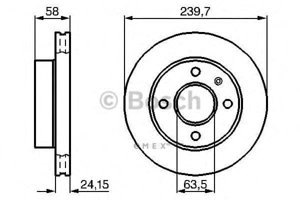 OEM BREMSSCHEIBE 0986478148