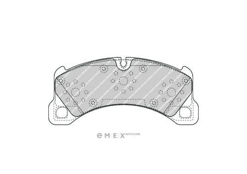 OEM PAD KIT, DISC BRAKE FDB4717