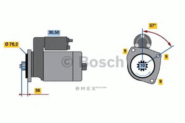 OEM ANLASSER I.A. 0986016990