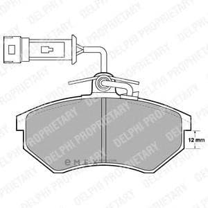 OEM BRAKE PAD AXLE SET LP901