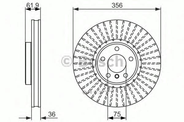 OEM BREMSSCHEIBE 0986479349