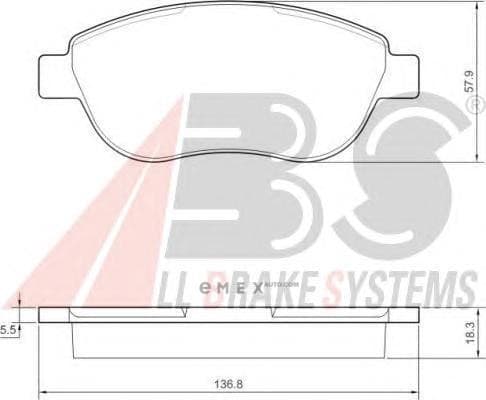 OEM Brake Pads/ABS 37418