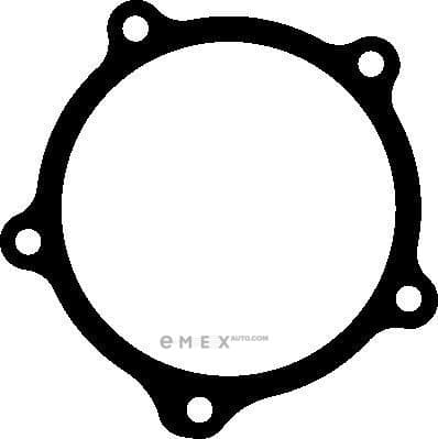 OEM GASKET, EXHAUST PIPE METAL 327140