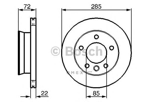 OEM BREMSSCHEIBE 0986479212