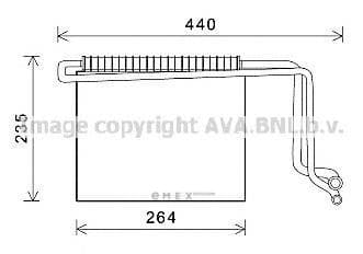 OEM RADIATOR ASSY, A/C MSV563