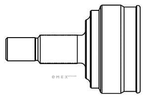 OEM JOINT ASSY, DRIVE SHAFT 824061