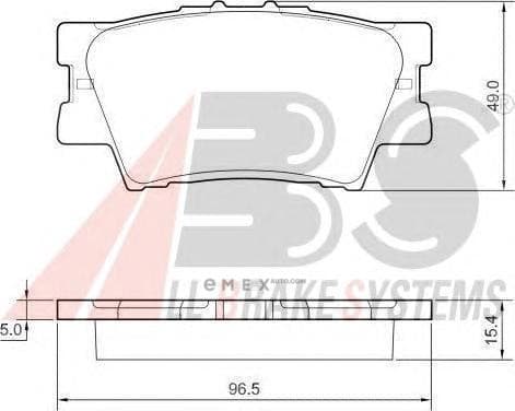 OEM PAD KIT, DISC BRAKE 37545