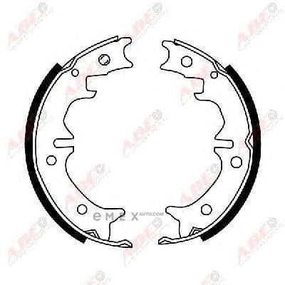 OEM SHOE KIT, DRUM BRAKE C02081ABE