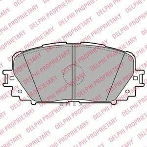 OEM BRAKE PAD AXLE SET LP2123