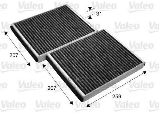 OEM FILTER ASSY, CABIN AIR 715690