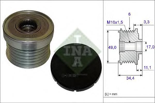 OEM PULLEY ROLLER ASSY 535018310